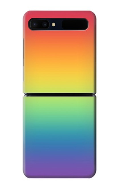 S3698 LGBT Gradient Pride Flag Case For Samsung Galaxy Z Flip 5G