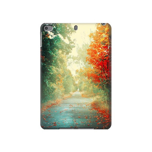 S0913 Road Through The Woods Hard Case For iPad mini 4, iPad mini 5, iPad mini 5 (2019)