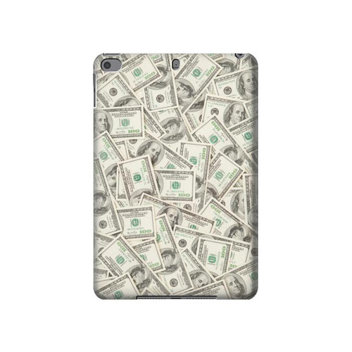 S2077 Money Dollar Banknotes Hard Case For iPad mini 4, iPad mini 5, iPad mini 5 (2019)