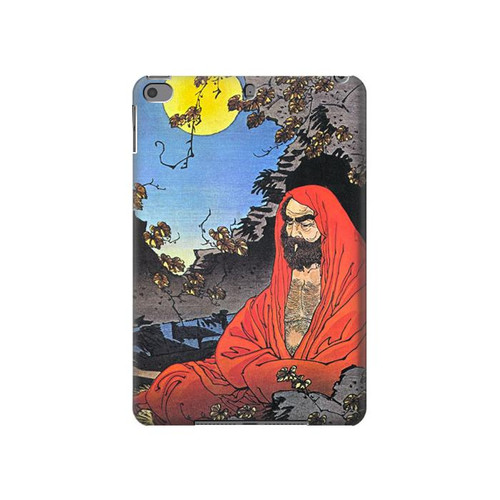 S2234 Zen Master Bodhidharma Yoshitoshi Hard Case For iPad mini 4, iPad mini 5, iPad mini 5 (2019)