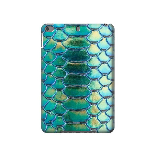 S3414 Green Snake Scale Graphic Print Hard Case For iPad mini 4, iPad mini 5, iPad mini 5 (2019)