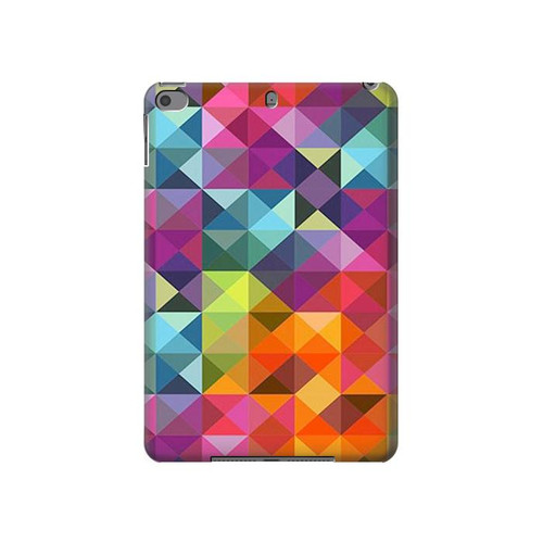 S3477 Abstract Diamond Pattern Hard Case For iPad mini 4, iPad mini 5, iPad mini 5 (2019)