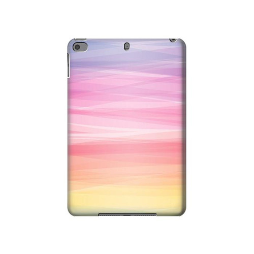 S3507 Colorful Rainbow Pastel Hard Case For iPad mini 4, iPad mini 5, iPad mini 5 (2019)
