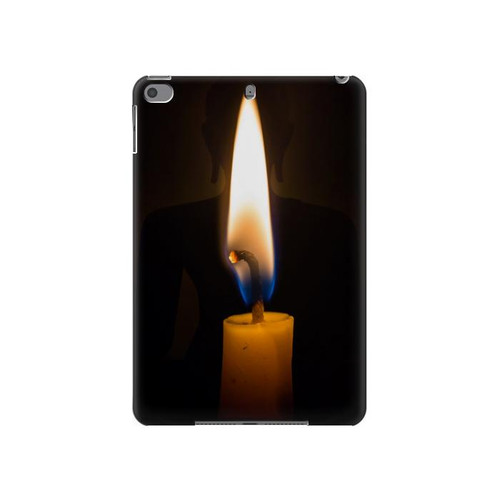 S3530 Buddha Candle Burning Hard Case For iPad mini 4, iPad mini 5, iPad mini 5 (2019)