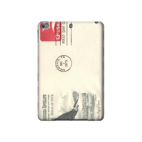 S3551 Vintage Airmail Envelope Art Hard Case For iPad mini 4, iPad mini 5, iPad mini 5 (2019)