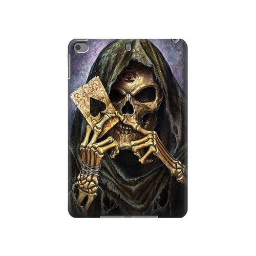 S3594 Grim Reaper Wins Poker Hard Case For iPad mini 4, iPad mini 5, iPad mini 5 (2019)