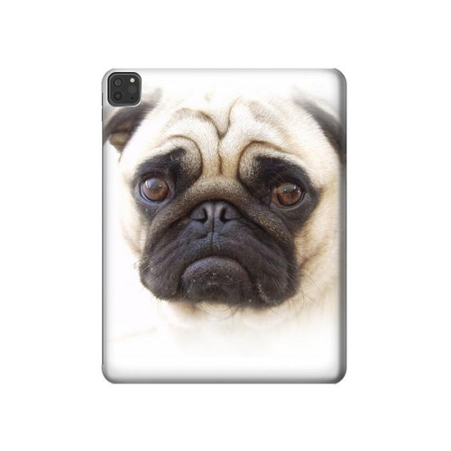 S1852 Pug Dog Hard Case For iPad Pro 11 (2021,2020,2018, 3rd, 2nd, 1st)