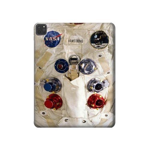 S2639 Neil Armstrong White Astronaut Space Suit Hard Case For iPad Pro 11 (2021,2020,2018, 3rd, 2nd, 1st)