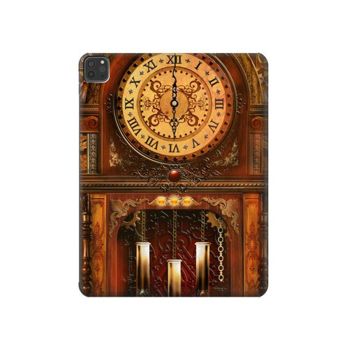 S3174 Grandfather Clock Hard Case For iPad Pro 11 (2021,2020,2018, 3rd, 2nd, 1st)