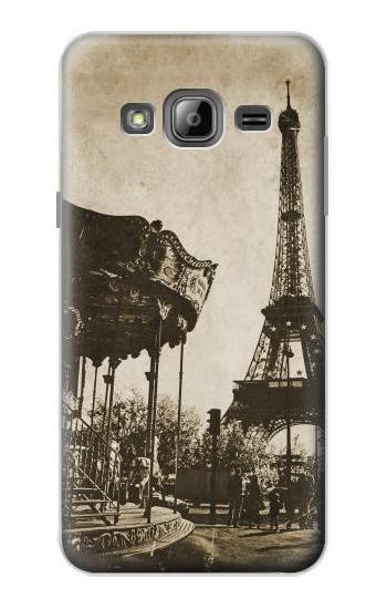 S2174 Eiffel Tower Vintage Paris Case For Samsung Galaxy J3 (2016)