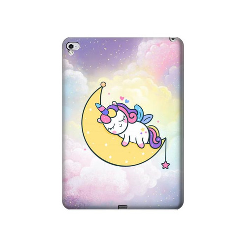 S3485 Cute Unicorn Sleep Hard Case For iPad Pro 12.9 (2015,2017)