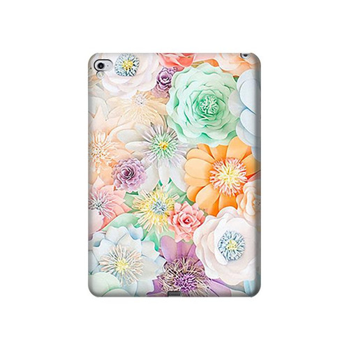 S3705 Pastel Floral Flower Hard Case For iPad Pro 12.9 (2015,2017)