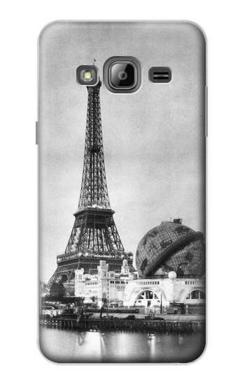 S2350 Old Paris Eiffel Tower Case For Samsung Galaxy J3 (2016)
