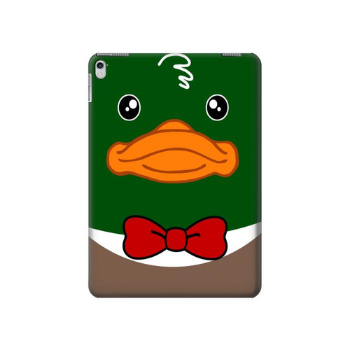 S2762 Green Head Mallard Duck Tuxedo Cartoon Hard Case For iPad 9.7 (2017,2018), iPad 6, iPad 5