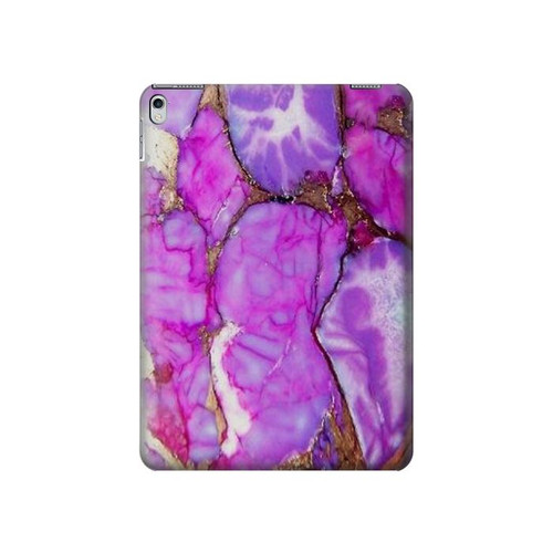 S2907 Purple Turquoise Stone Hard Case For iPad 9.7 (2017,2018), iPad 6, iPad 5