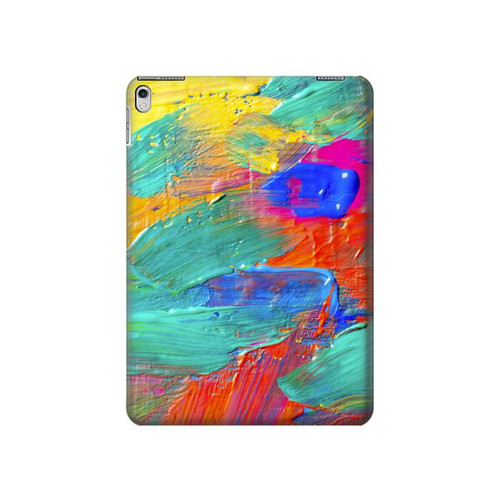 S2942 Brush Stroke Painting Hard Case For iPad 9.7 (2017,2018), iPad 6, iPad 5
