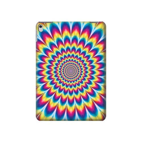 S3162 Colorful Psychedelic Hard Case For iPad 9.7 (2017,2018), iPad 6, iPad 5