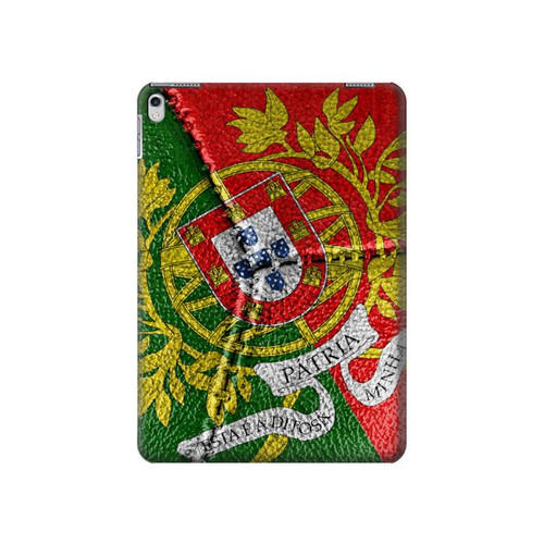 S3300 Portugal Flag Vintage Football Graphic Hard Case For iPad 9.7 (2017,2018), iPad 6, iPad 5