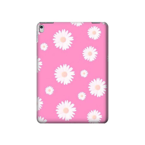 S3500 Pink Floral Pattern Hard Case For iPad 9.7 (2017,2018), iPad 6, iPad 5