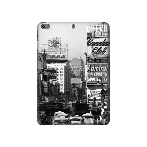 S0182 Old New York Vintage Hard Case For iPad Pro 10.5, iPad Air (2019, 3rd)