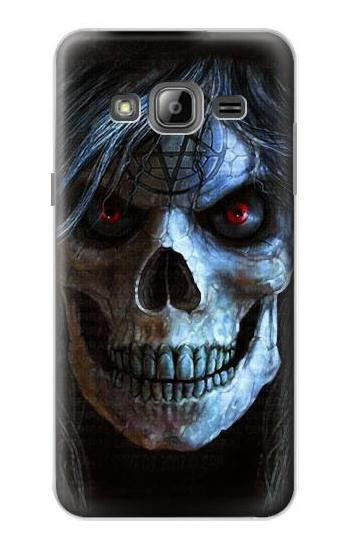 S2585 Evil Death Skull Pentagram Case For Samsung Galaxy J3 (2016)