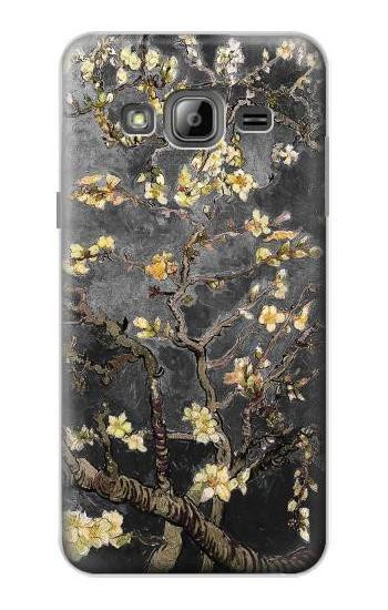 S2664 Black Blossoming Almond Tree Van Gogh Case For Samsung Galaxy J3 (2016)
