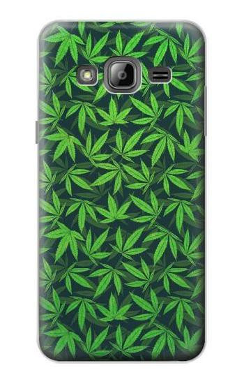 S2666 Marijuana Pattern Case For Samsung Galaxy J3 (2016)