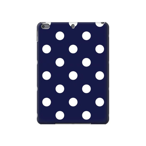 S3533 Blue Polka Dot Hard Case For iPad Pro 10.5, iPad Air (2019, 3rd)