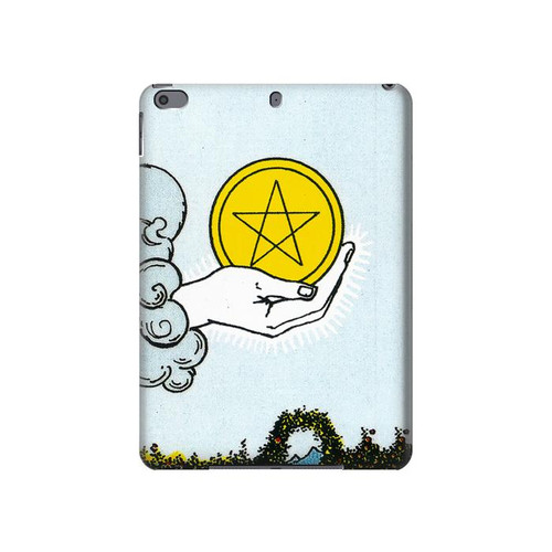 S3722 Tarot Card Ace of Pentacles Coins Hard Case For iPad Pro 10.5, iPad Air (2019, 3rd)