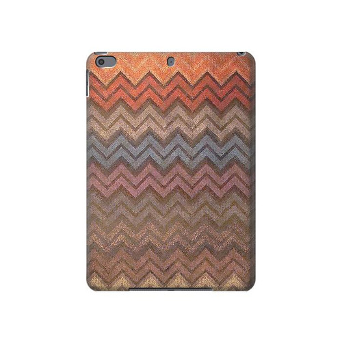 S3752 Zigzag Fabric Pattern Graphic Printed Hard Case For iPad Pro 10.5, iPad Air (2019, 3rd)