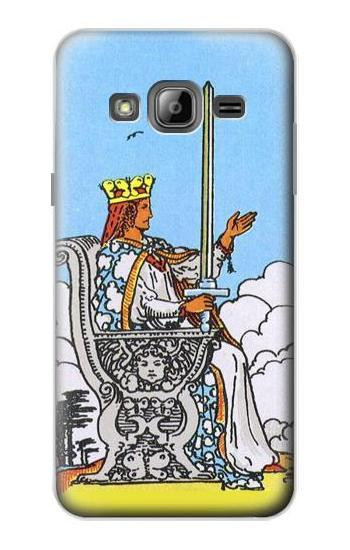 S3068 Tarot Card Queen of Swords Case For Samsung Galaxy J3 (2016)