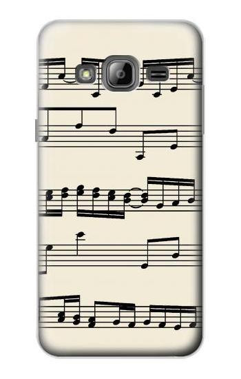 S3082 Music Sheet Case For Samsung Galaxy J3 (2016)