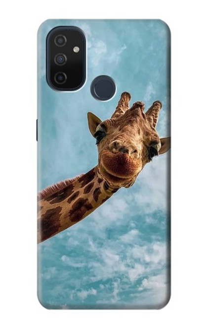 S3680 Cute Smile Giraffe Case For OnePlus Nord N100