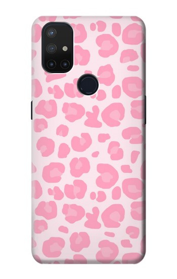S2213 Pink Leopard Pattern Case For OnePlus Nord N10 5G