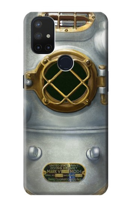 S2646 Vintage Deep Sea Diver Helmet Case For OnePlus Nord N10 5G