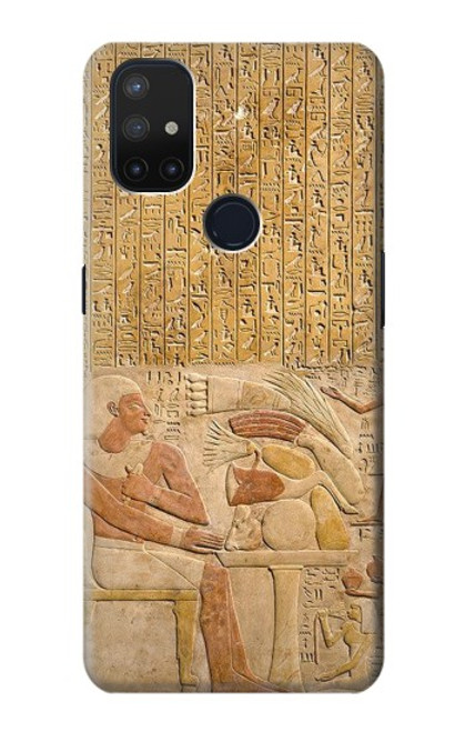 S3398 Egypt Stela Mentuhotep Case For OnePlus Nord N10 5G