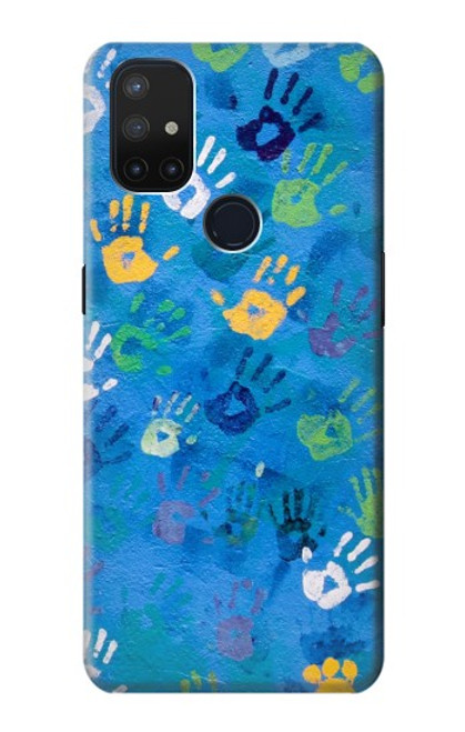 S3403 Hand Print Case For OnePlus Nord N10 5G