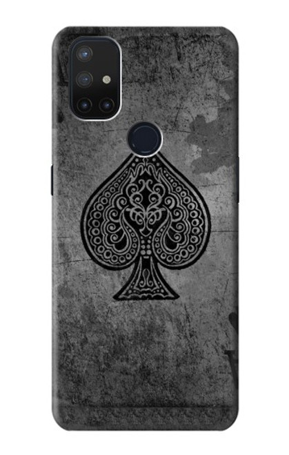 S3446 Black Ace Spade Case For OnePlus Nord N10 5G