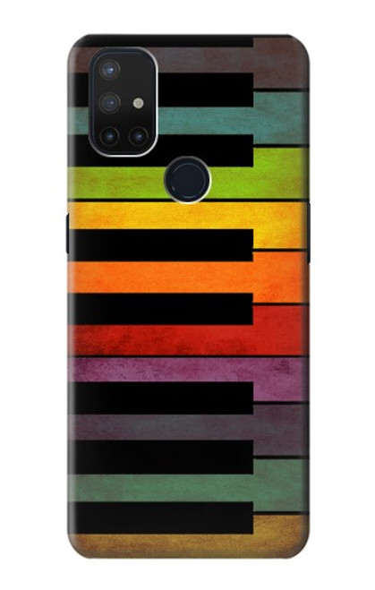 S3451 Colorful Piano Case For OnePlus Nord N10 5G
