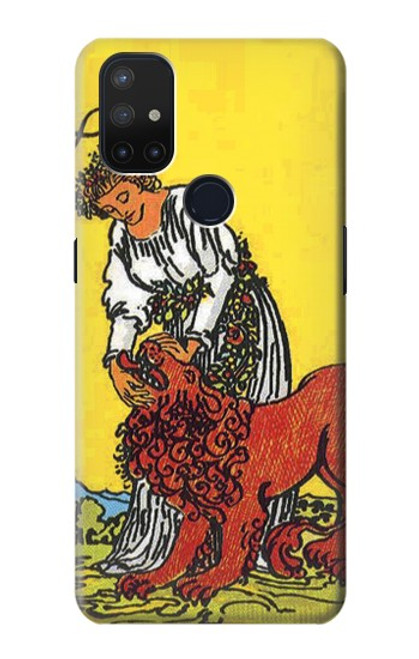 S3458 Strength Tarot Card Case For OnePlus Nord N10 5G