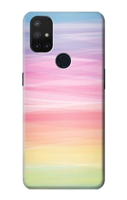 S3507 Colorful Rainbow Pastel Case For OnePlus Nord N10 5G