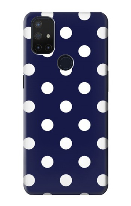 S3533 Blue Polka Dot Case For OnePlus Nord N10 5G