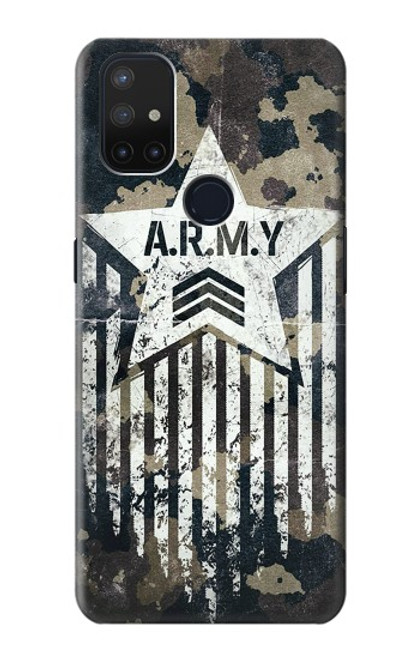 S3666 Army Camo Camouflage Case For OnePlus Nord N10 5G