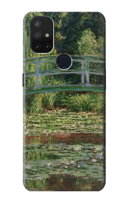 S3674 Claude Monet Footbridge and Water Lily Pool Case For OnePlus Nord N10 5G