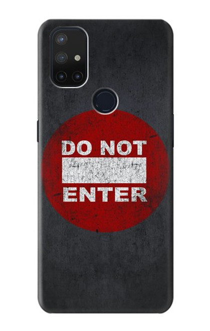 S3683 Do Not Enter Case For OnePlus Nord N10 5G