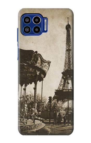 S2174 Eiffel Tower Vintage Paris Case For Motorola One 5G
