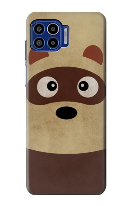 S2825 Cute Cartoon Raccoon Case For Motorola One 5G