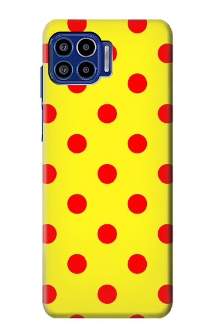 S3526 Red Spot Polka Dot Case For Motorola One 5G