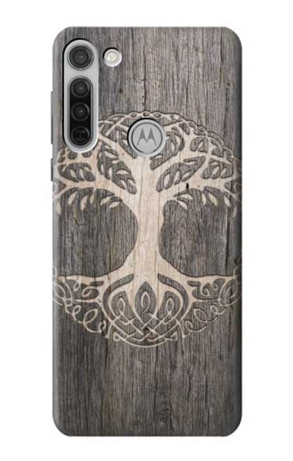 S3591 Viking Tree of Life Symbol Case For Motorola Moto G8