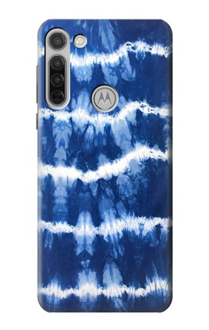 S3671 Blue Tie Dye Case For Motorola Moto G8
